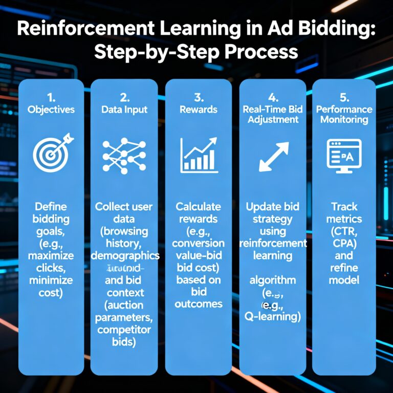 AI Ad Bidding: Reinforcement Learning Strategies AI ad bidding