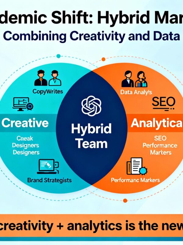 Hybrid marketing team